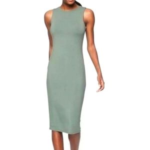 Athleta Twist Back Midi Dress Women's Size Small Petite SP 291713